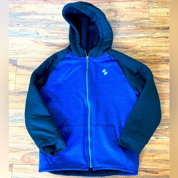 Place Sport Kids Hoodie Size L (10/12) – Warm Lined Winter Sweatshirt - Picture 1 of 14